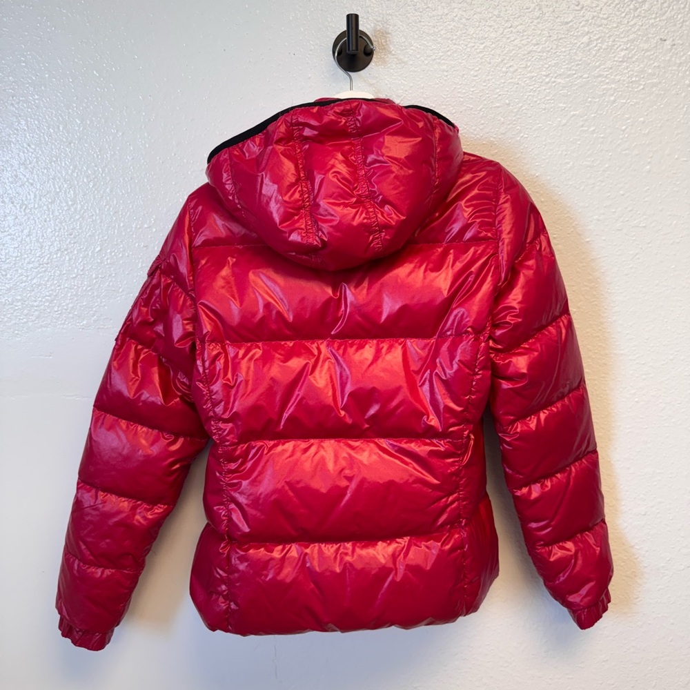 MONCLER PINK PUFFER JACKET - Picture 4 of 4